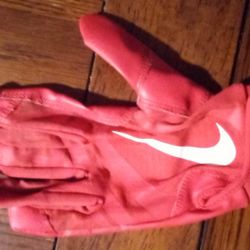 Red Adidas Batting Glove Baseball