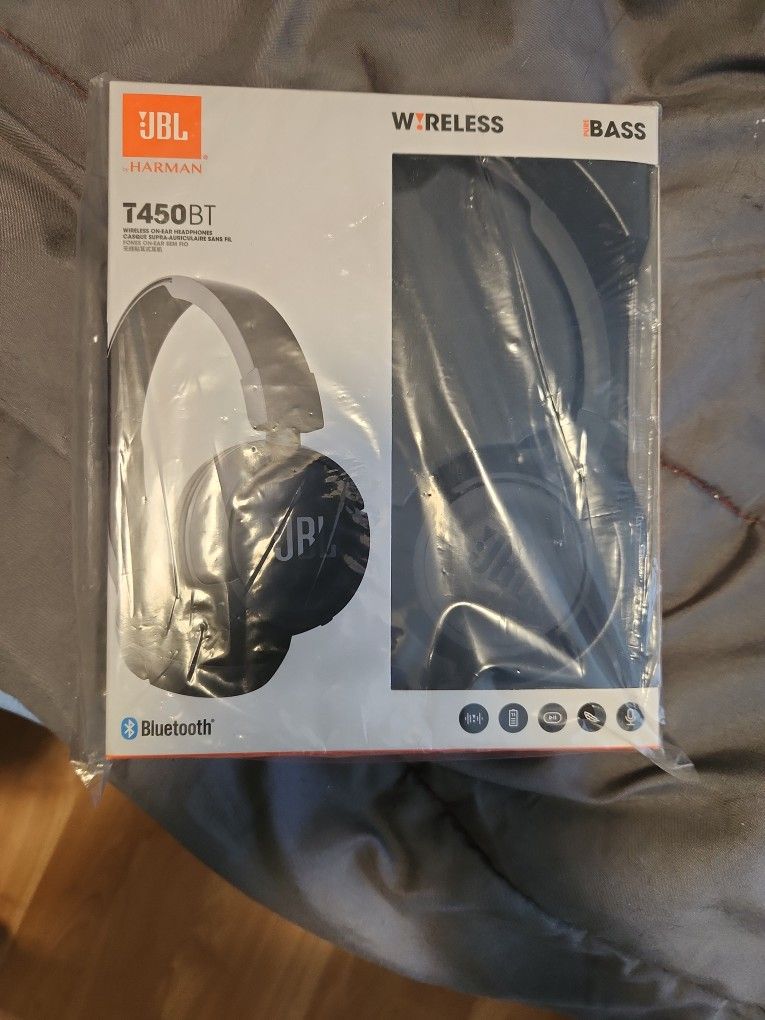 JBL T450 BT Wireless Headphones