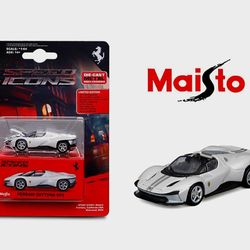 Maisto 1.64 Speed Icons Ferrari Daytona SP3 White