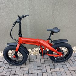 Sondors Fold X Red Electric Bike E-bike Super Fast