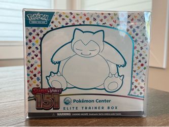 Pokémon TCG 151 Pokémon Center Elite Trainer Box ETB (Small Tear)