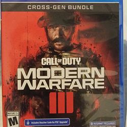 Call Of Duty Modern Warfare 3 Playstation 4 Cross Gen Bundle