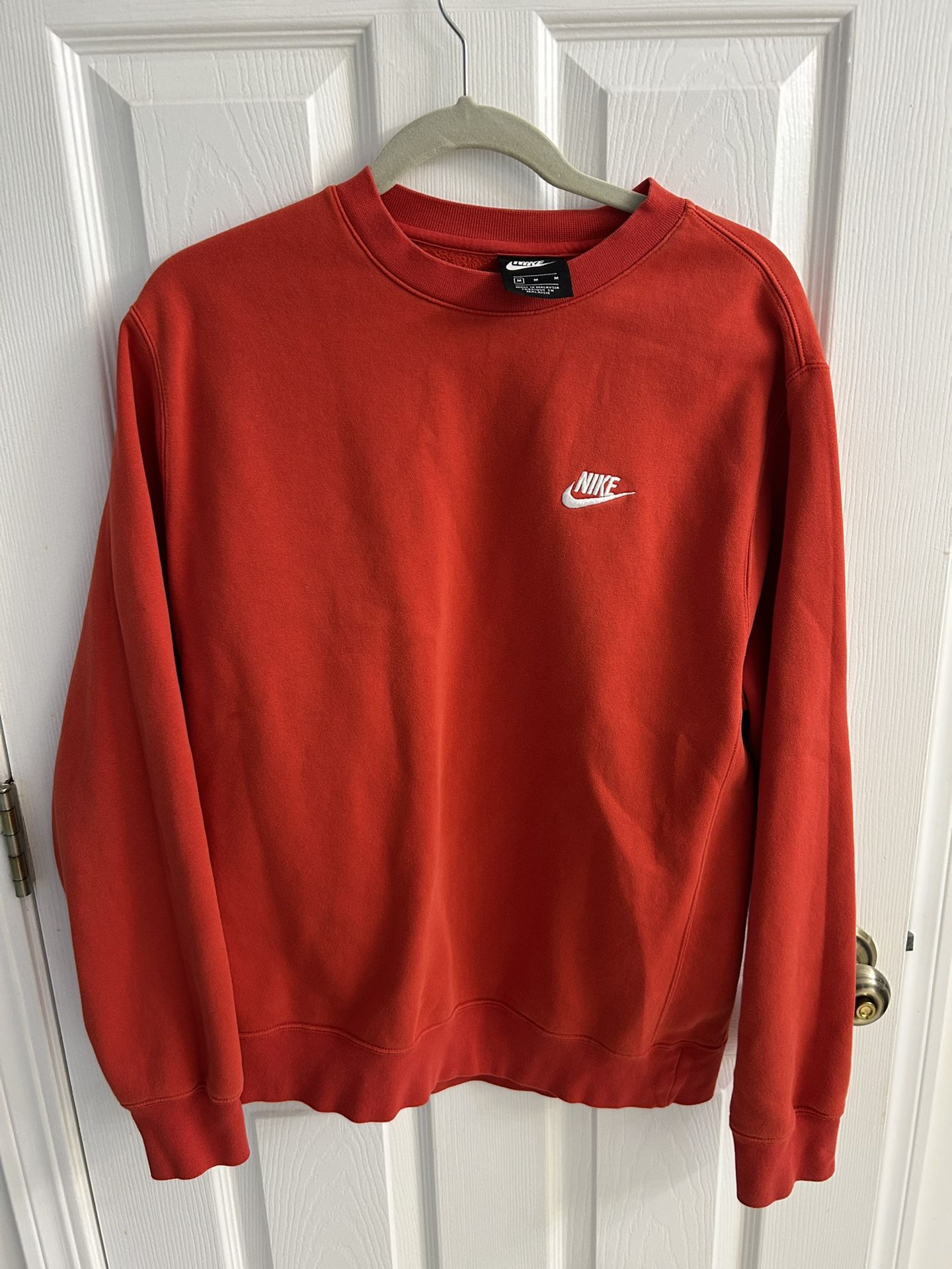Red Nike Sweatshirt, Size Large