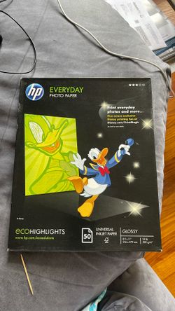Glossy Inkjet Paper 50 Size 8.5”c11”