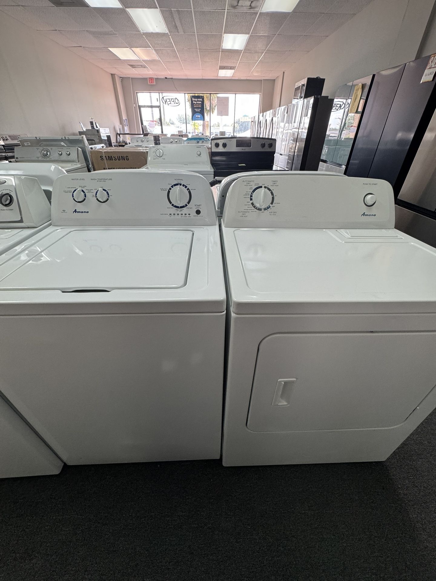 Washer And Dryer Set