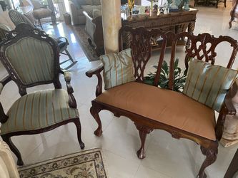 Foyer Sofa + Chair