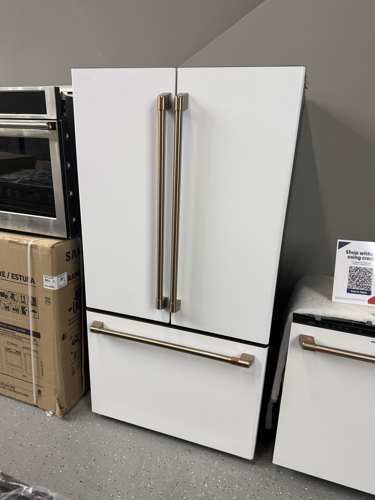 Ge Cafe refrigerator-New Open Box -Counter depth