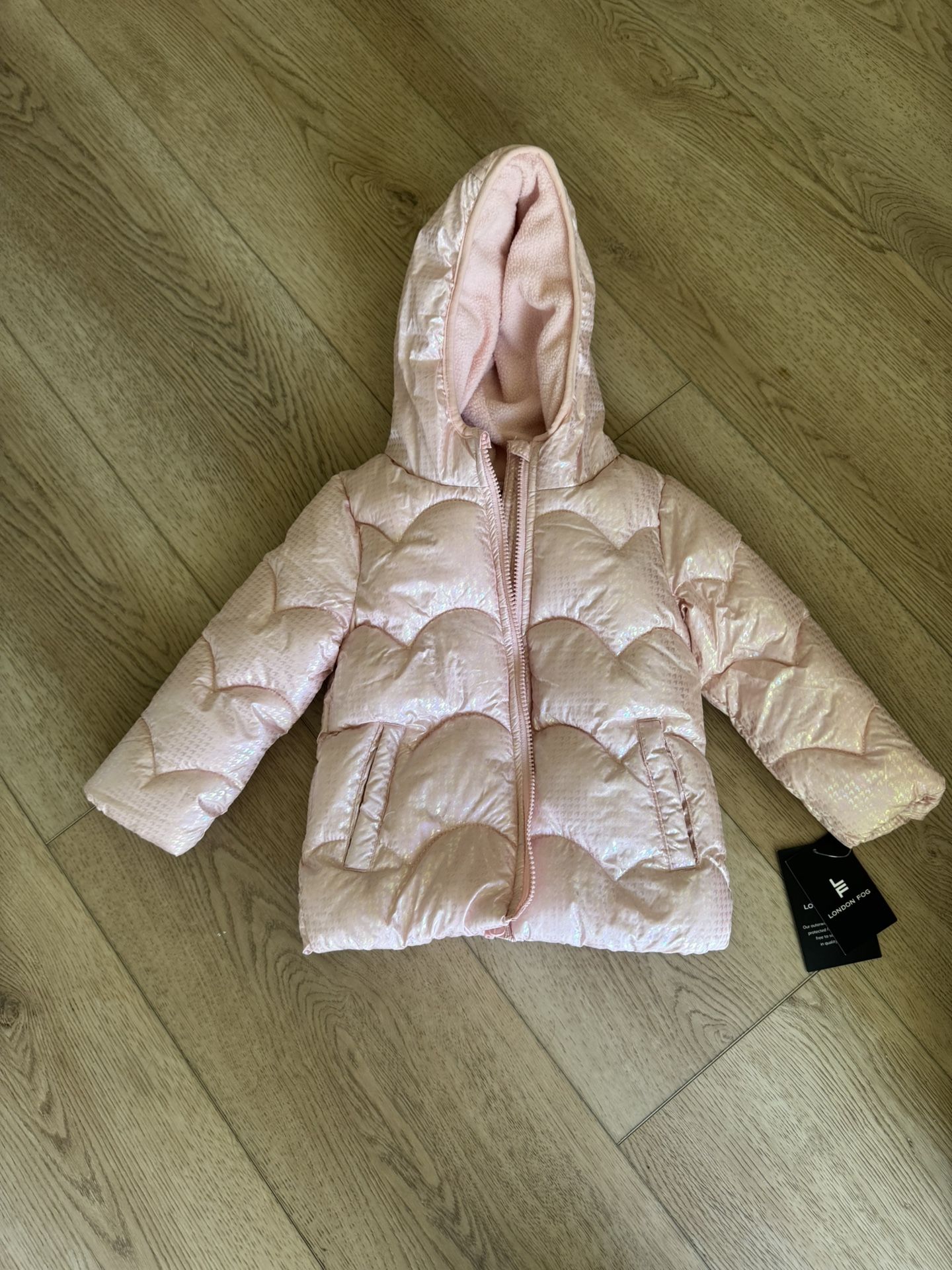 Toddler Girl Pink Winter Coat