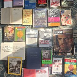 Political And History Book Lot