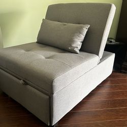 Sofa Bed, 4 in 1 Multi-Function Folding Ottoman 
