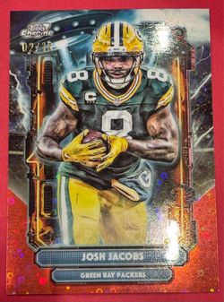2025 Cosmic Chrome Josh Jacobs Extraterrestrial Talent Lunar Eclipse /10 ET-11