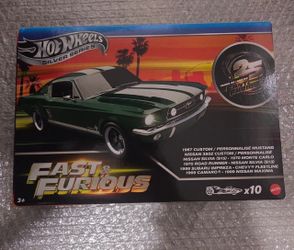 Hot wheels fast & furious silver series