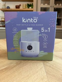 NEW Kinto Tech 5-in-1 Baby Bottle & Food Warmer/Sterilizer – In Box