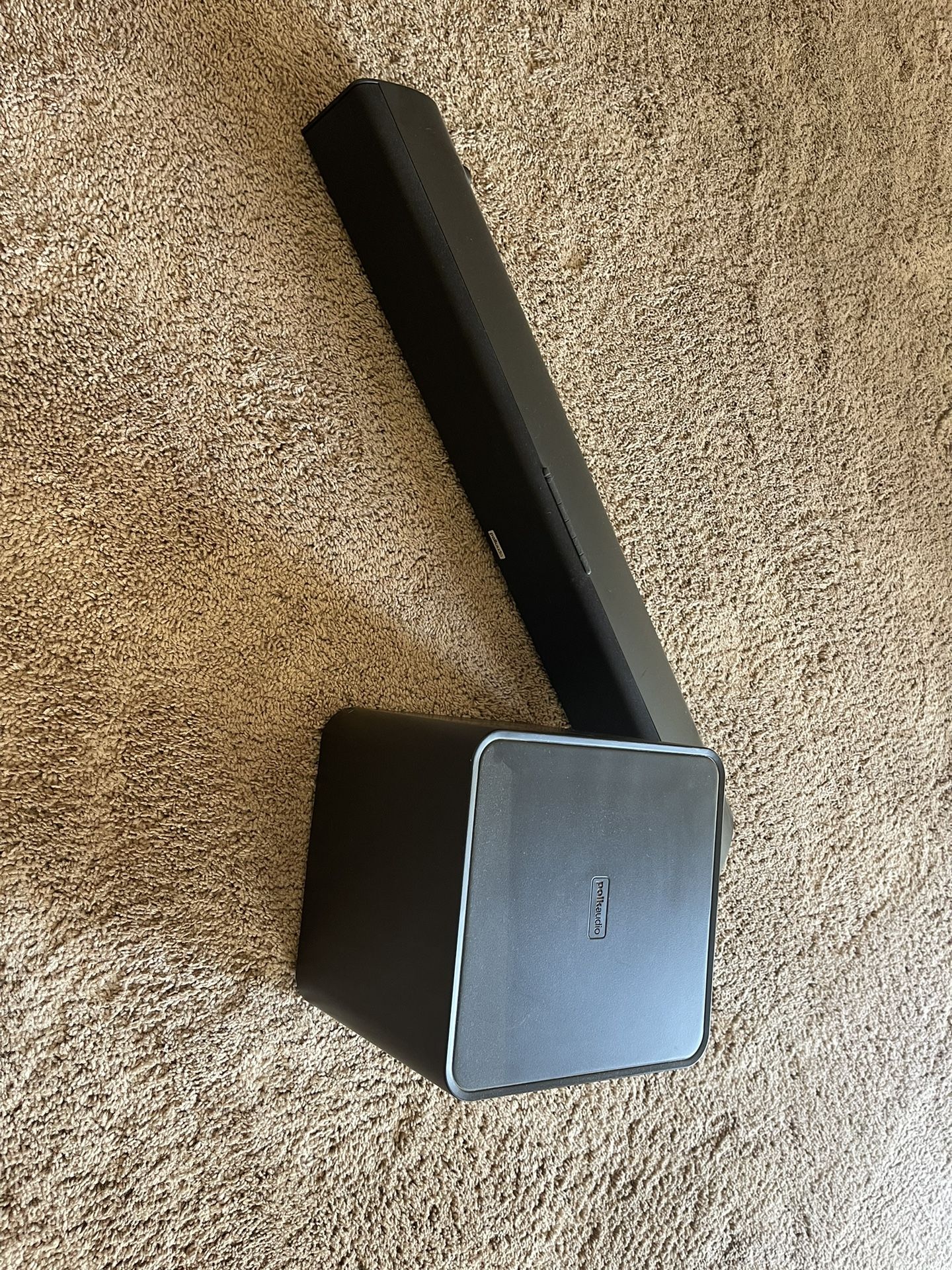 Polk Soundbar And Subwoofer