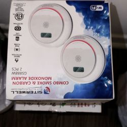 Siterwell Combo Smoke & Carbon Monoxide Alarm GS888C 4 PCs