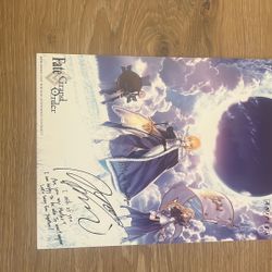 Signed Fate Grand Order Merch