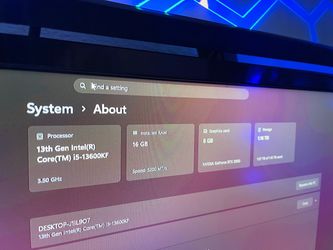 Gaming pc