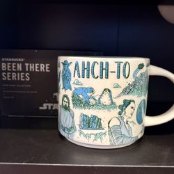 Star Wars May The 4th Ahch-To Starbucks Been There Series 2022 Disney Mug 14 oz