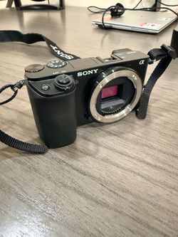 Sony A6100 camera