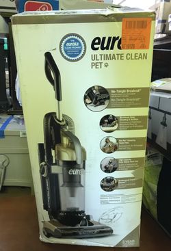 Eureka Ultimate Clean Pet Cyclonic Bagless Upright Vacuum with Brushroll Clean and SuctionSeal Technology, AS3451A