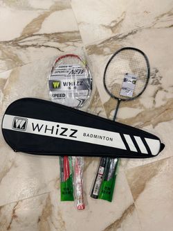 Whizz Badminton Racket Set with Carry Bag