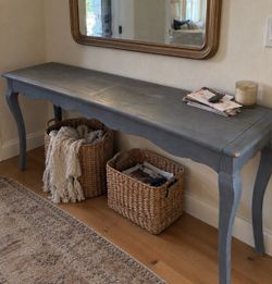 Vintage Distressed Console Table