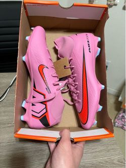 Size 11 - Nike Mercurial Superfly 10 Academy FG Scary Good Pack Pink Red Cleats