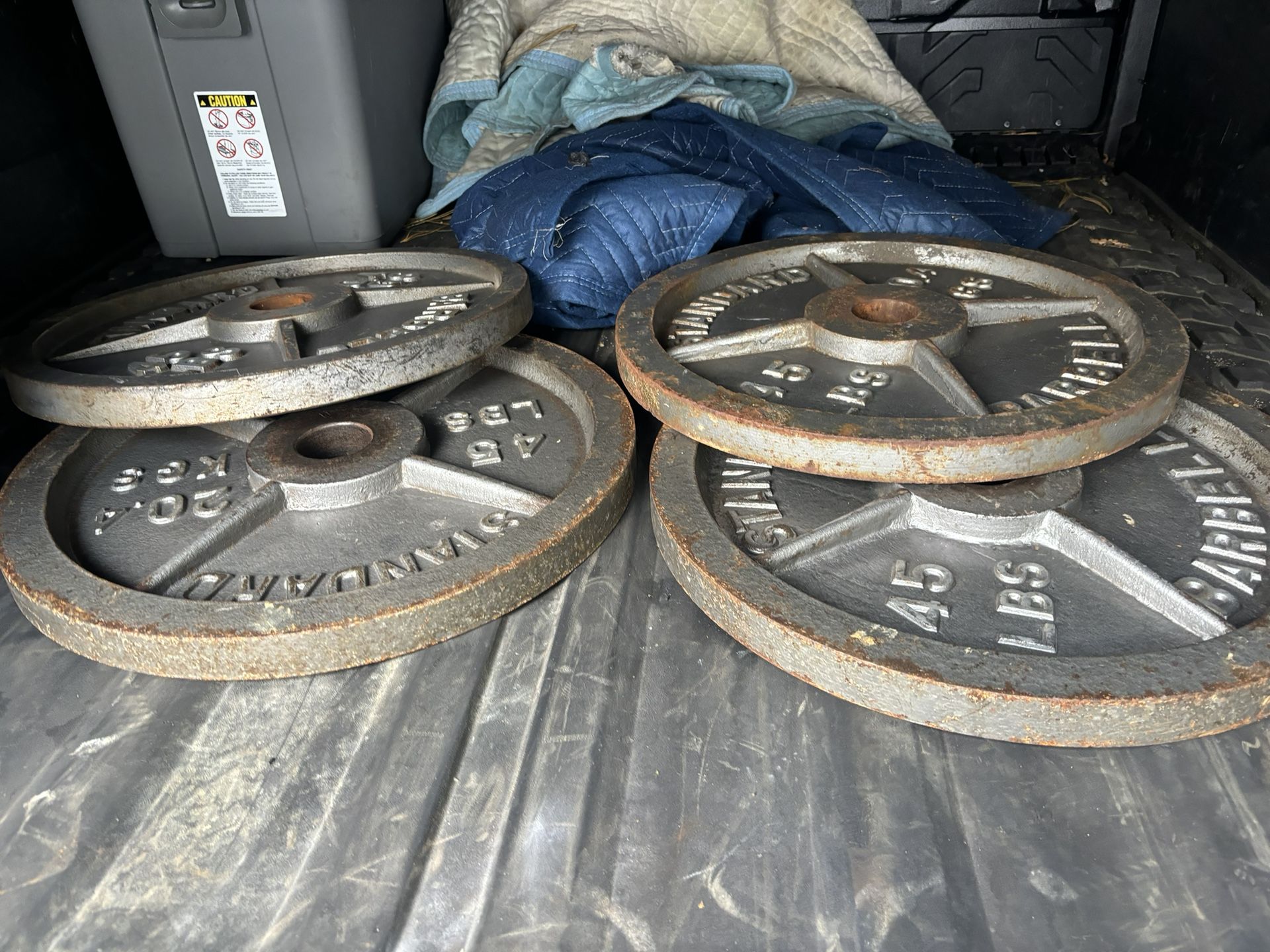 45lbs Olympic Weight Plates 