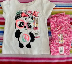 Pink Panda Outfit 12 Months
