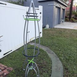 Unique Metal Space Rocket Coat Rack 16x70