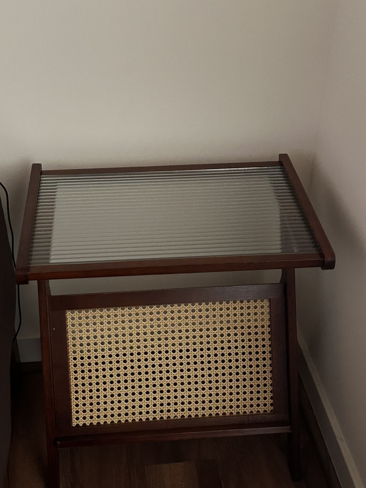 RATTAN SIDE TABLES
