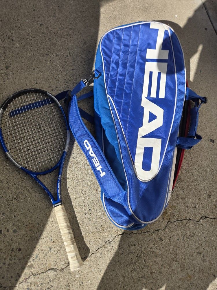 Head Tennis Racket Need New String With Head Bag