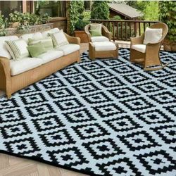 NEW Outdoor Mat Patio Rug RV Mat Camping Mat Rug 