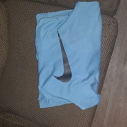 Nike Blue Hoodie Size Medium  In Mens