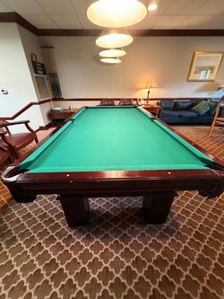 Pool Table with Cues & Balls – $1,500 OBO