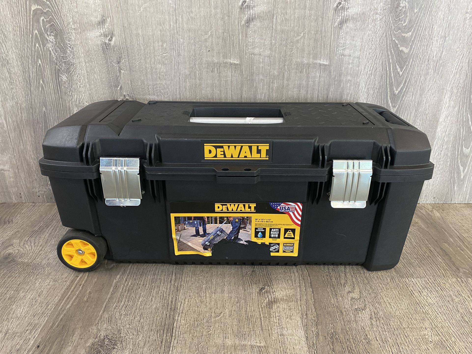 Dewalt 28” Toolbox On Wheels