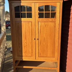 Free Oak Cabinet 