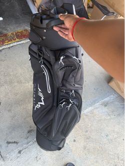 Brand New HIMALI Golf Cart Bag – 14 Way Divider, Black