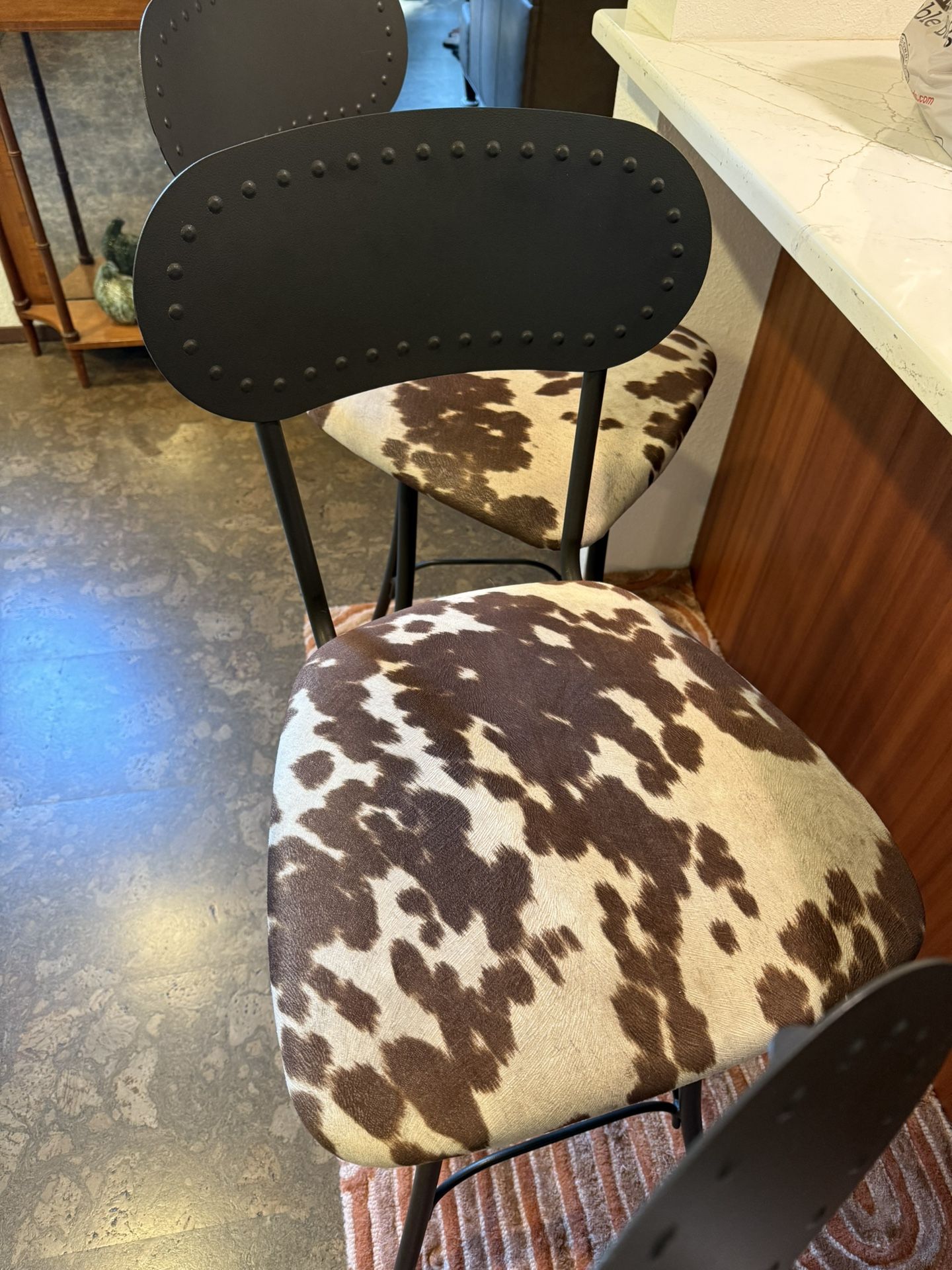 Swivel Counter Height Bar Stool Seating (4)