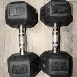 Dumbbell set 35lbs 