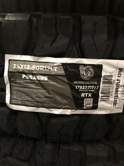 Brand New Tires (1) Pegasus RTX (35x12.50R17LT) (10 Ply) (Single) ($189) 