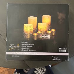 8 LED Candles With remote Control New In Box
