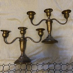 Sterling Silver Candle Holder