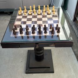 Chess Table And Set