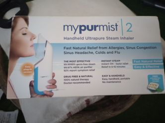 Mypurmist 2 handheld steam inhaler brand new