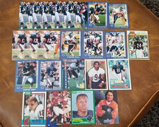 23 Card Chicago Bears Lot....