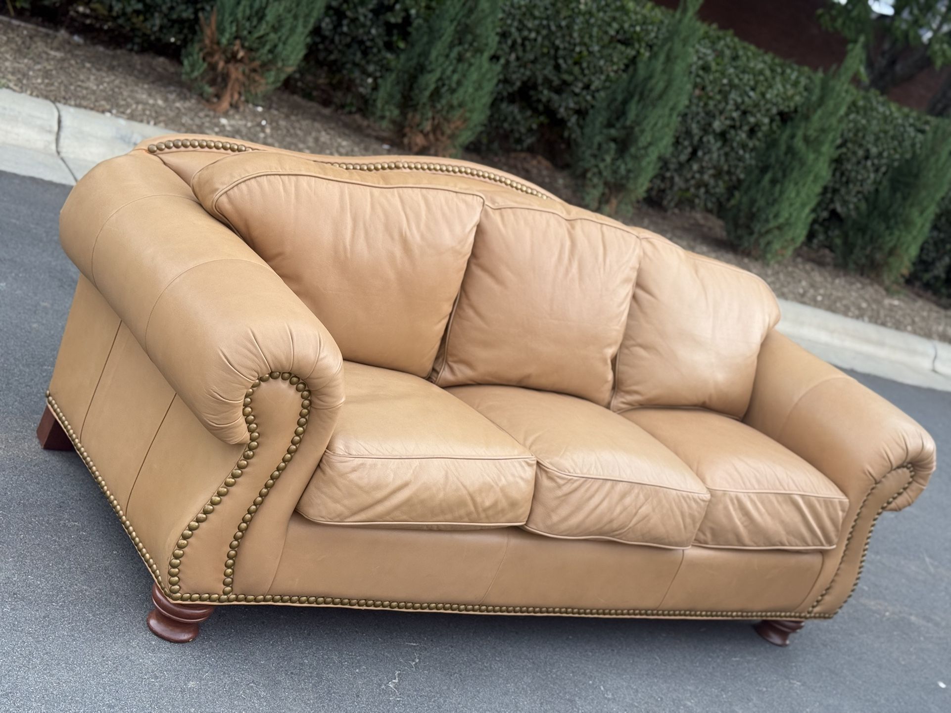 Drexel Heritage Leather Couch