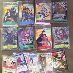 One Piece Promo Cards Lot 