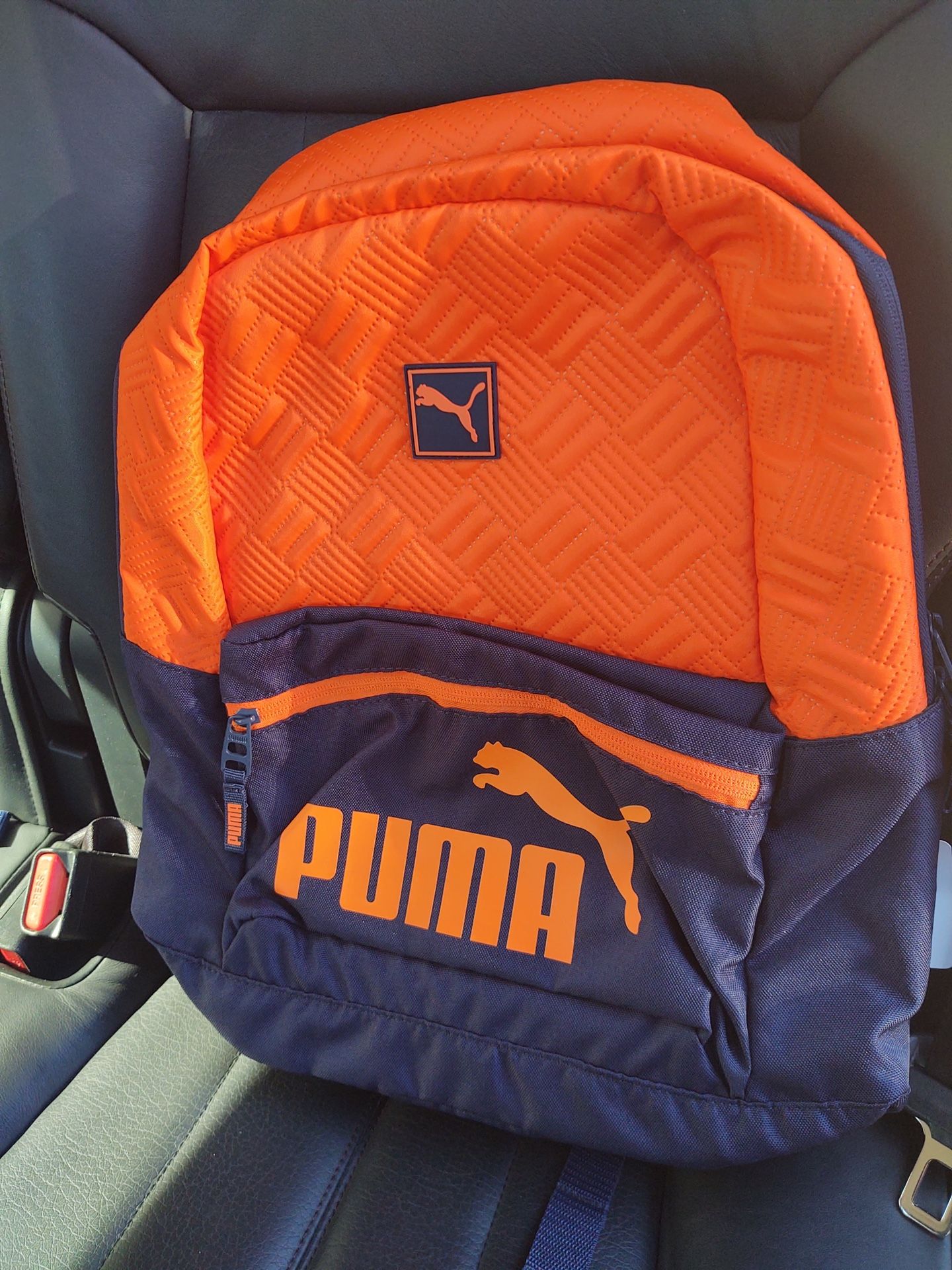 New Puma backpack blue and orange