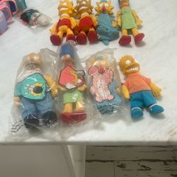 BART And His Family Dolls